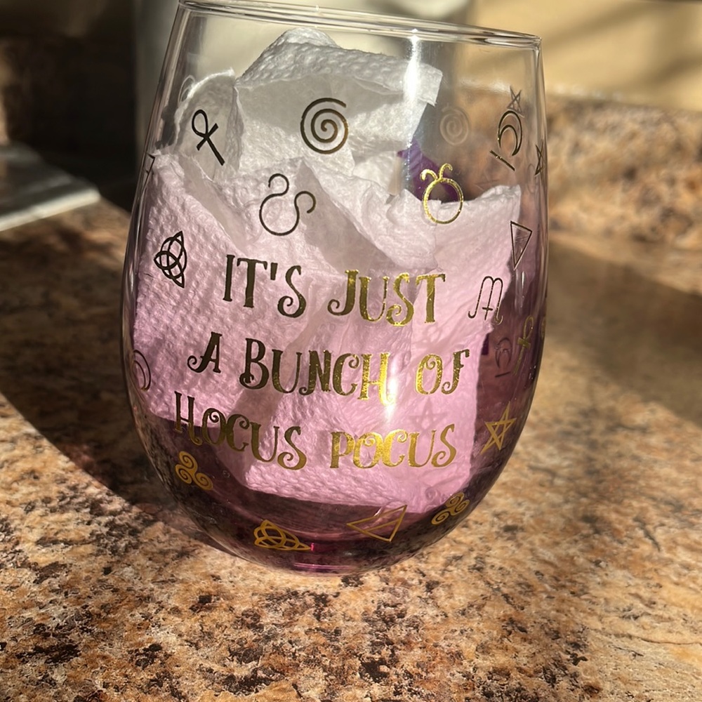 Disney Hocus Pocus Stemless Wine Glass